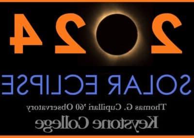 Keystone学院天文台宣布4月8日日食观测时间